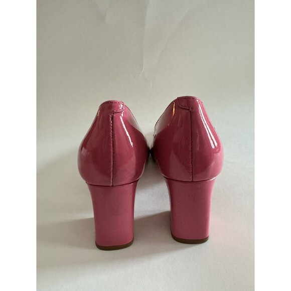 Marc Fisher Women's Zala Pointed Toe Block Heel Leather Pumps Pink Size 5.5 $147 - Picture 5 of 6